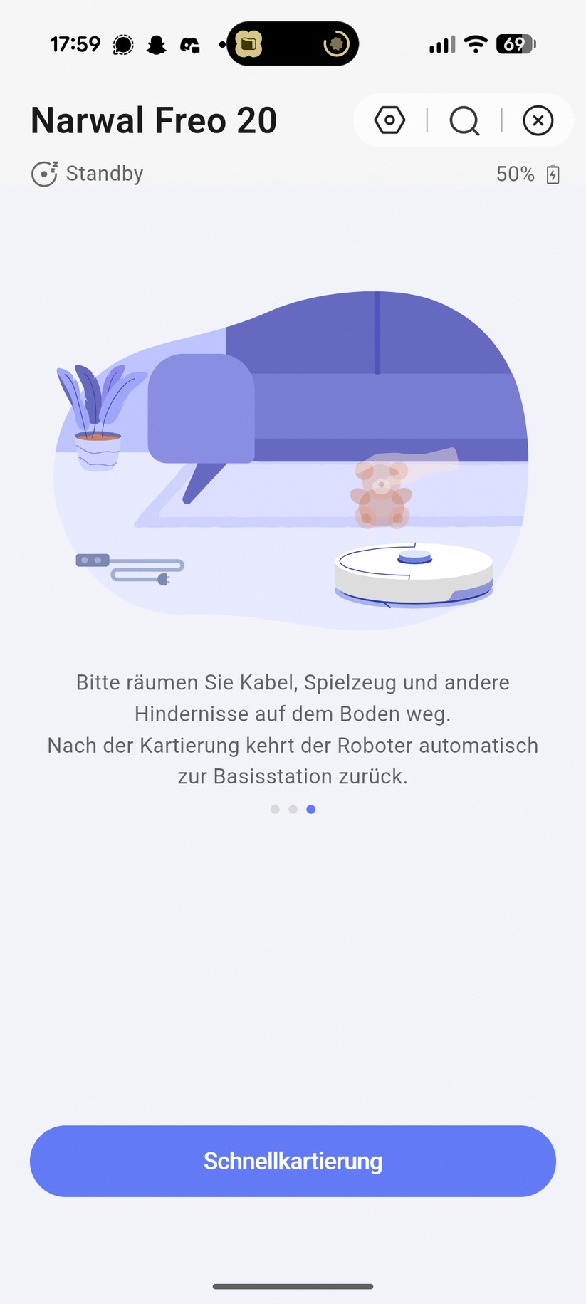 Narwal Freo 20 – App & Einrichtung