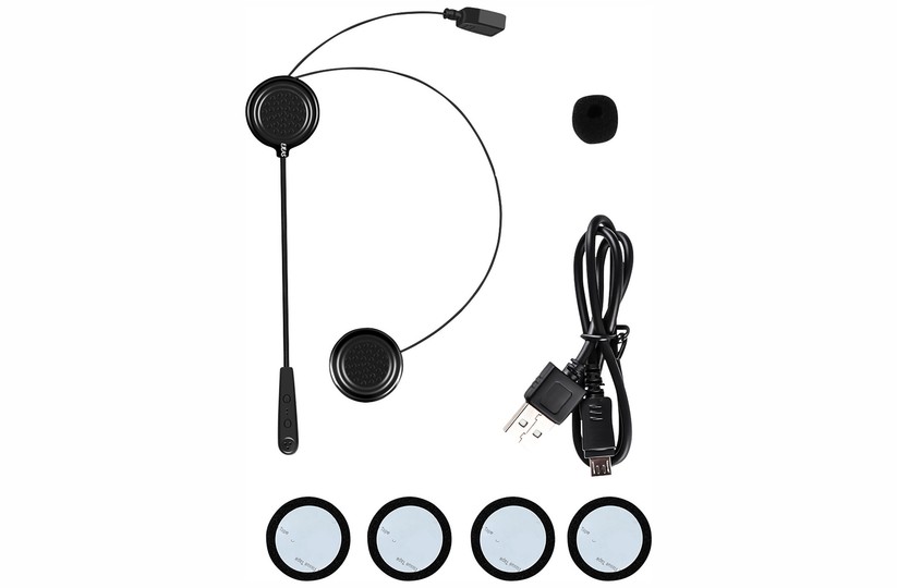 Dank des Saito Bluetooth-Kommunikationssystems kann man sich mit anderen Fahrern oder dem Sozius unterhalten. 
