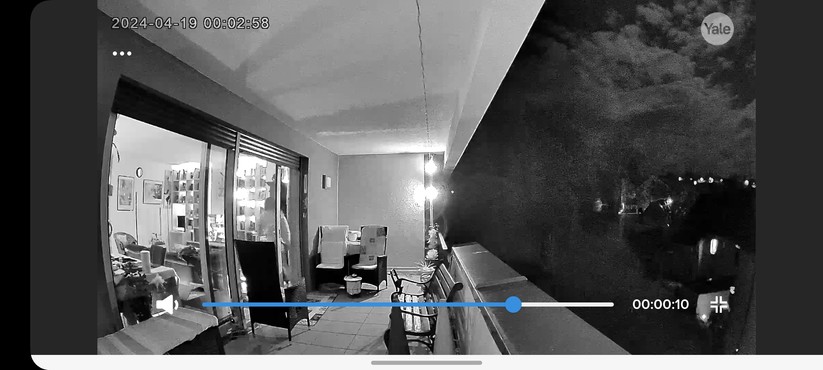 Yale Smart Outdoor Camera: Einstellungen, Aufnahmen