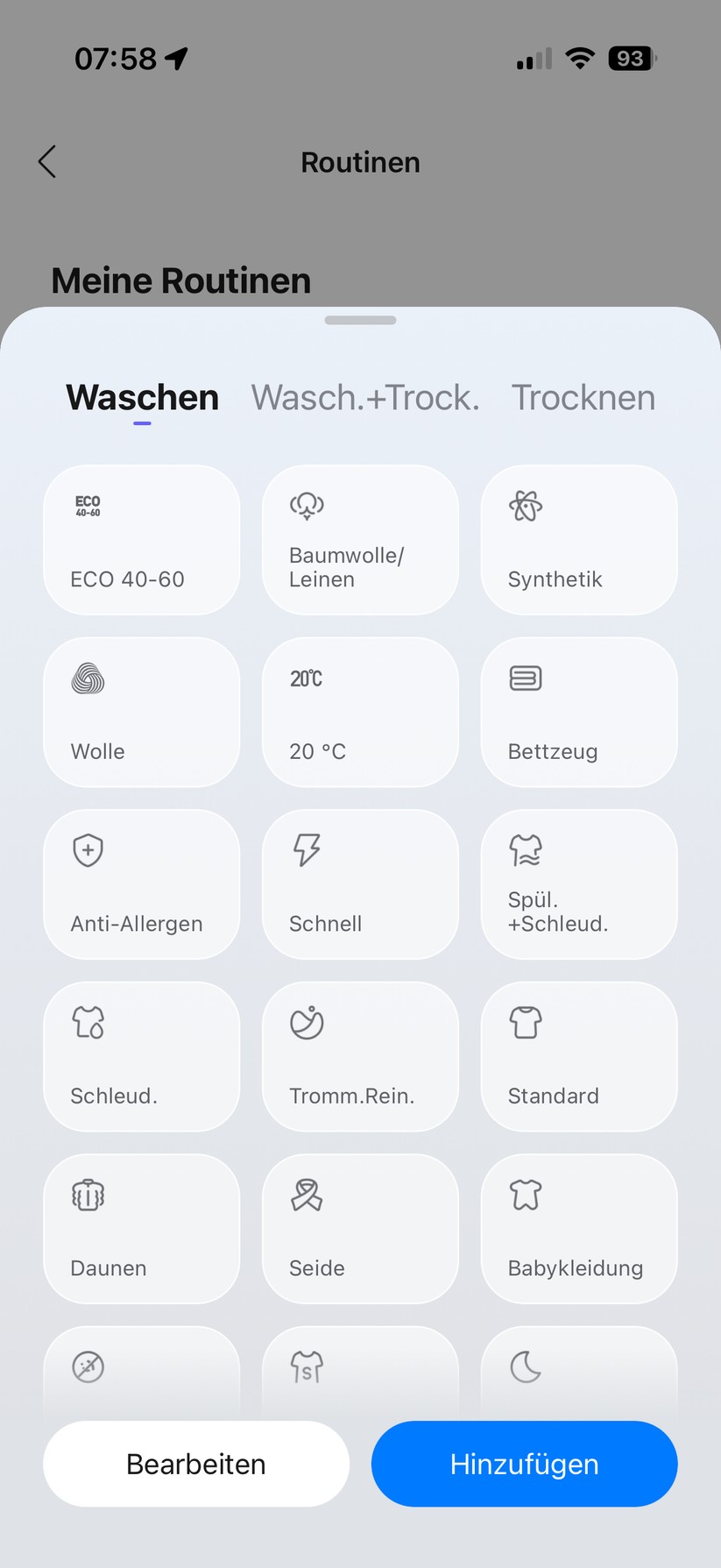 Roborock Zeo Lite - App