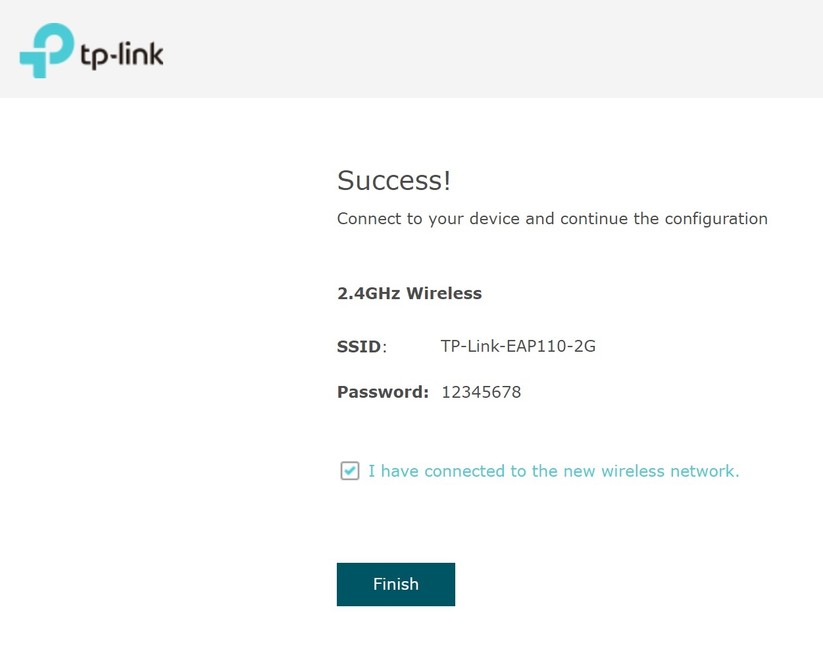 TP-Link EAP110 Outdoor N300 - Konfiguration