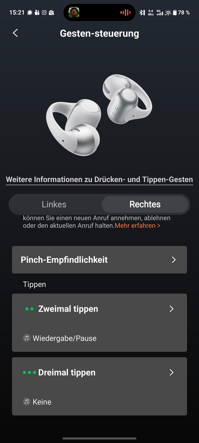 Shokz Opendots 2 Screenshot