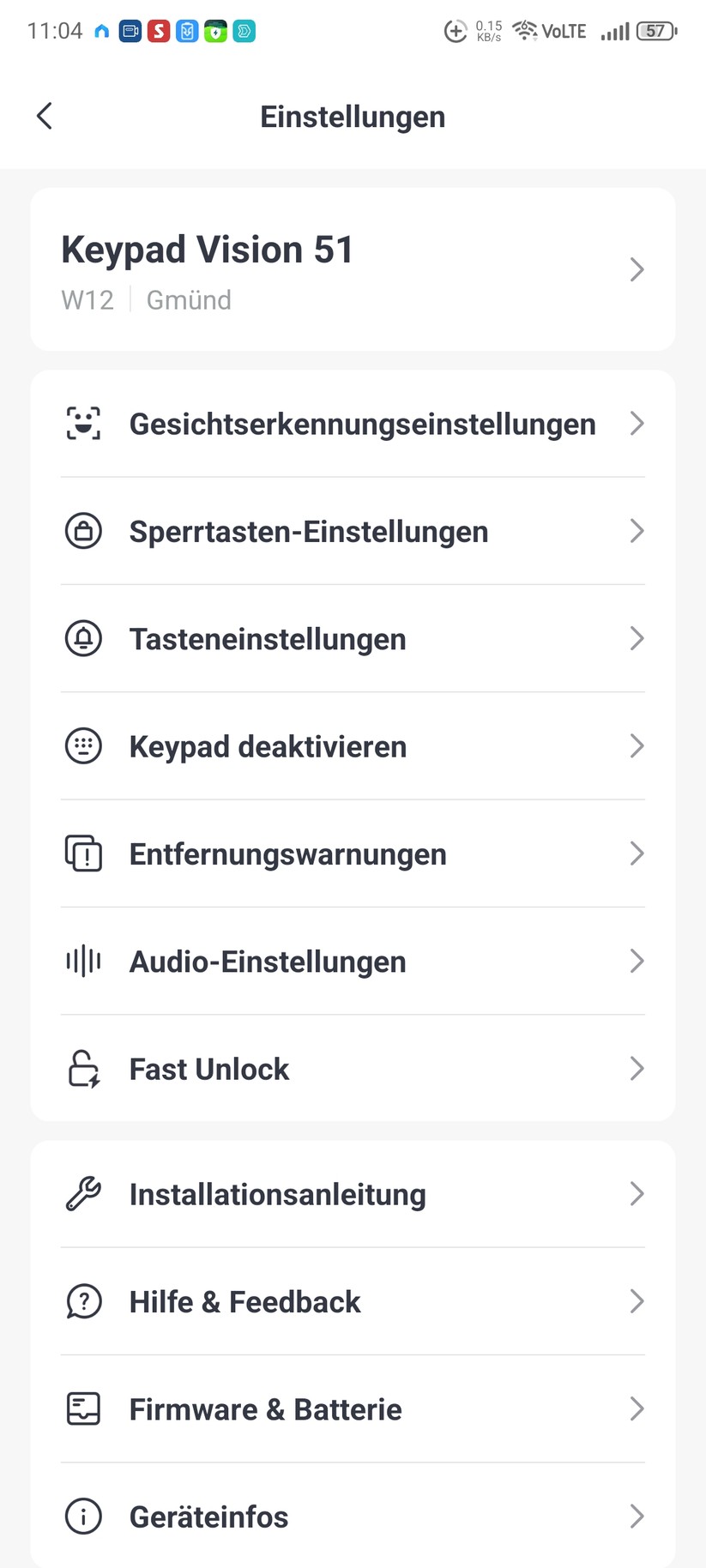 Lock Ultra, Keypad, Hub Mini: Die Einrichtung erfolgt über die Switchbot-App.