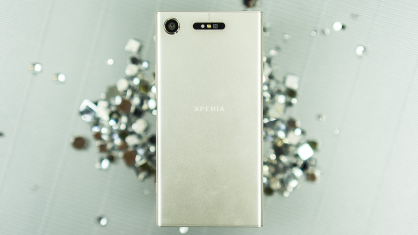 Ein Design aus Metall, statt Glas. Das Gehäuse des Xperia XZ1 besteht aus Aluminium.