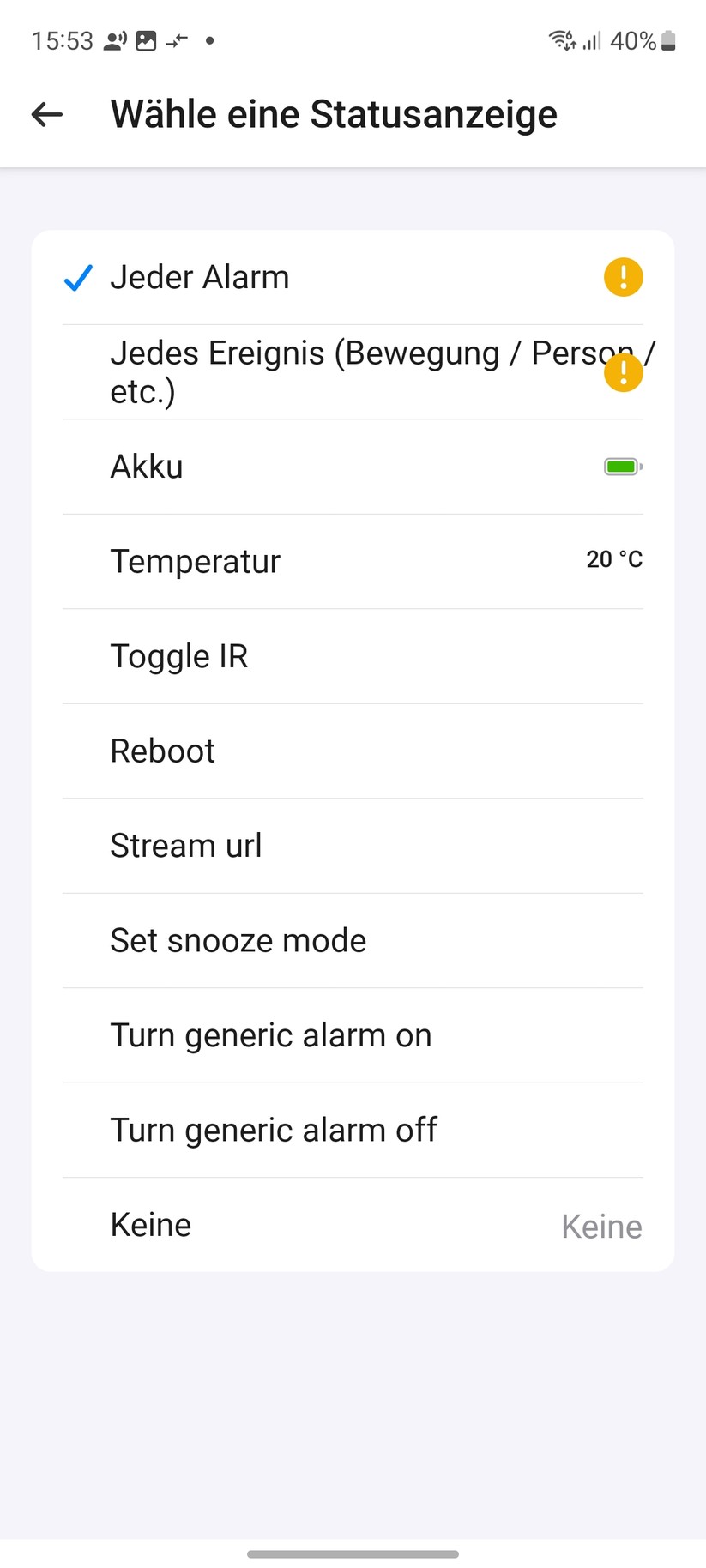 Eufy Solocam S220: Integration in Homey Pro