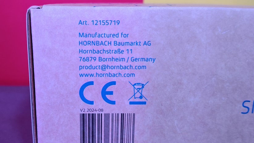 Smart Home by Hornbach Gateway V2: Zigbee, Z-Wave & Matter 