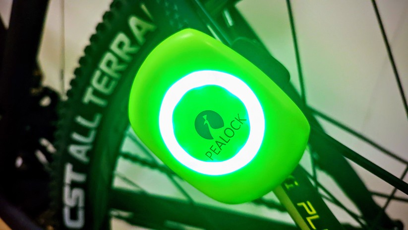 Pealock: Die Alarmanlage für das Fahrrad.