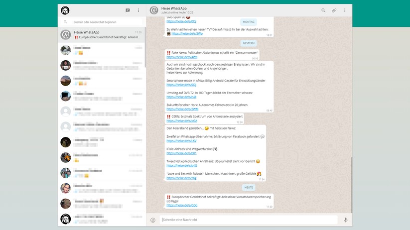 WhatsApp am PC nutzen