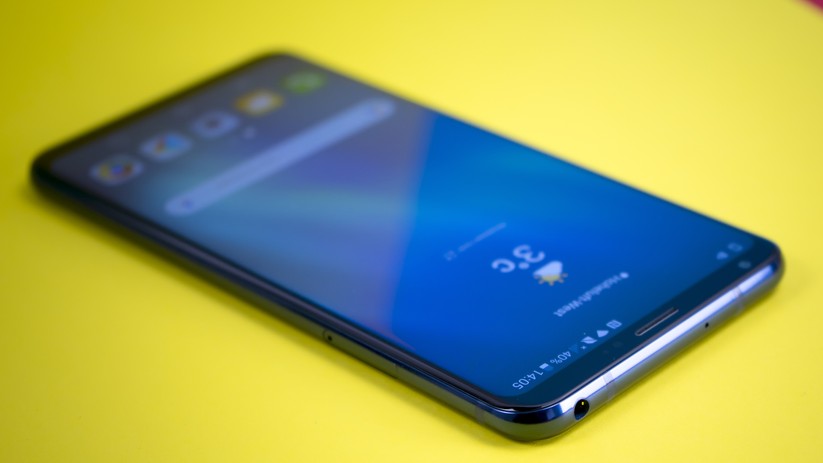 Das LG V30 besitzt einen 3,5-mm-Eingang und -Ausgang für die Übertragung von ananlogen Audiosignalen.