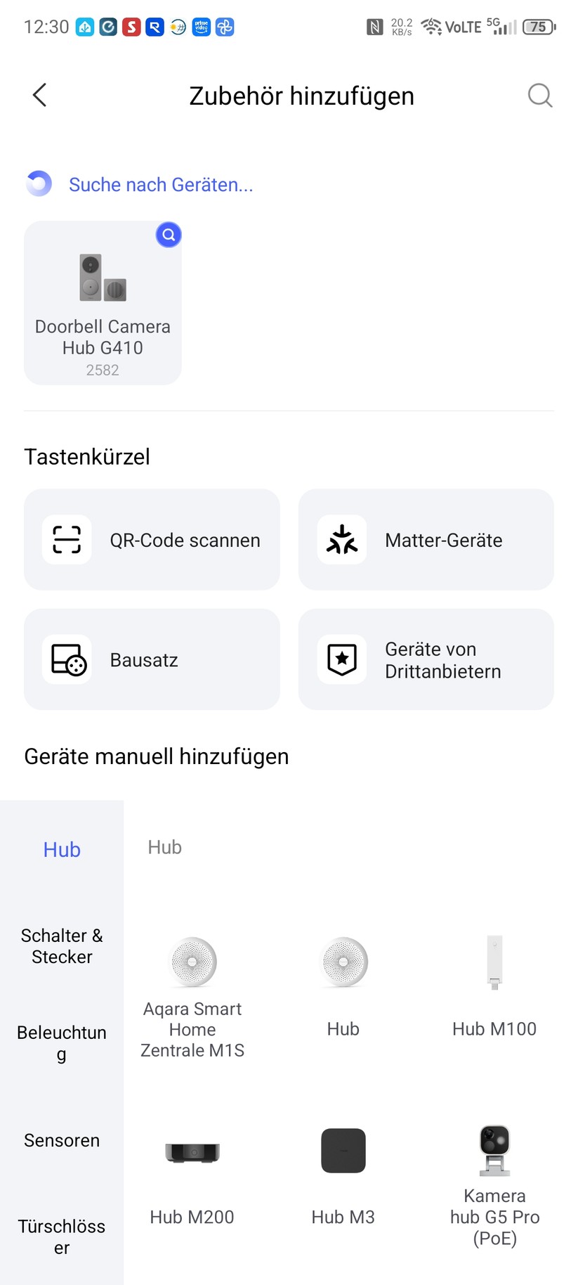 Die Inbetriebnahme des Aqara Doorbell Camera Hub G410 ist einfach und schnell erledigt.