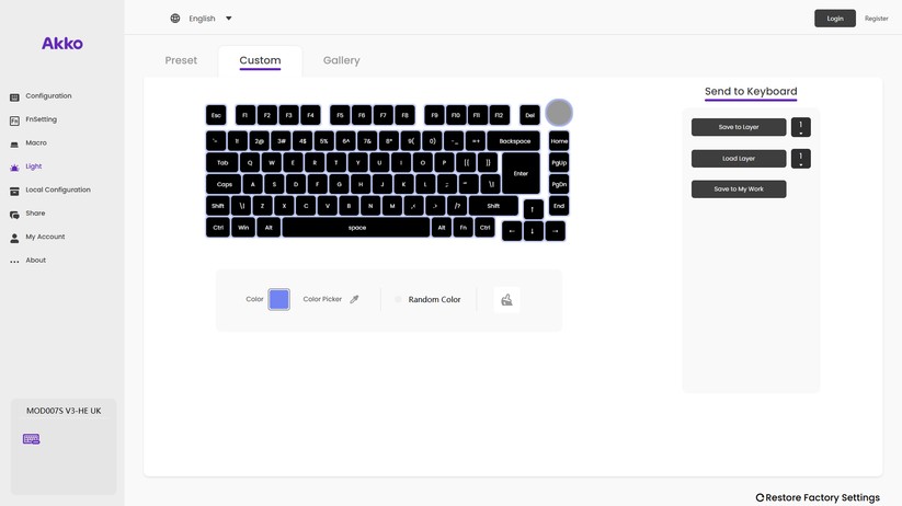 Akkogear Mod 007 HE Year of Dragon - Bilder App 