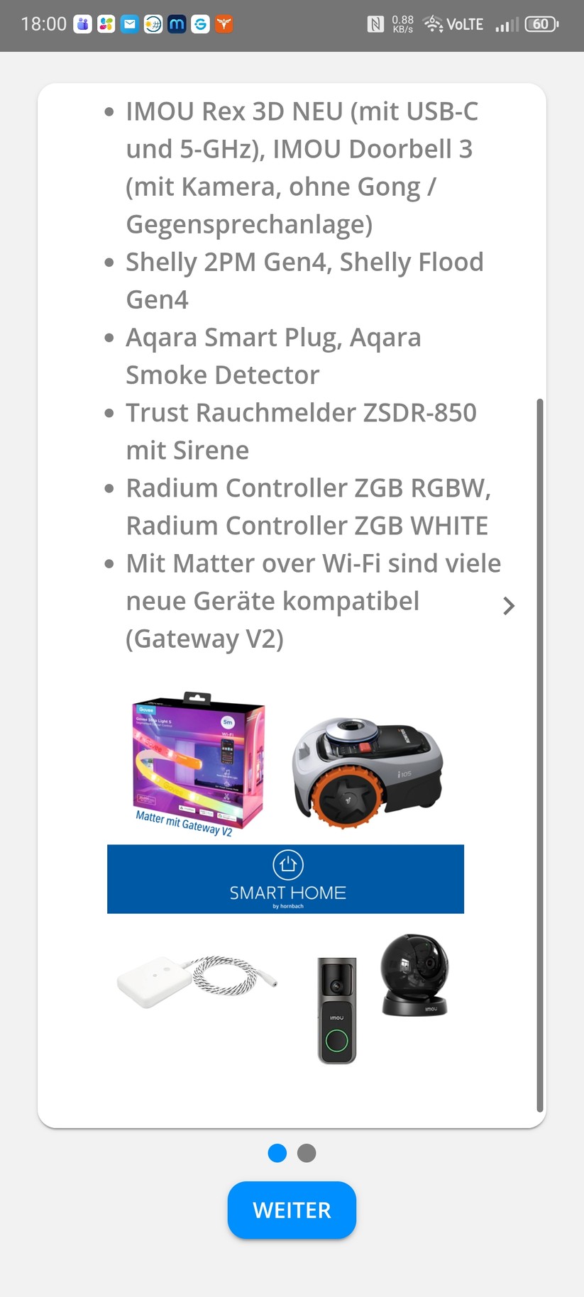 Smart Home by Hornbach: Einrichtung und Anlernen von Geräten