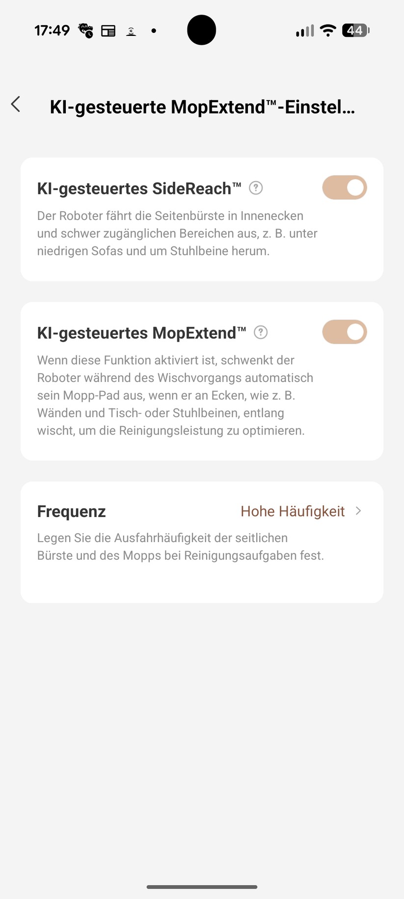 Mova Z70 Ultra Roller – App & Einrichtung