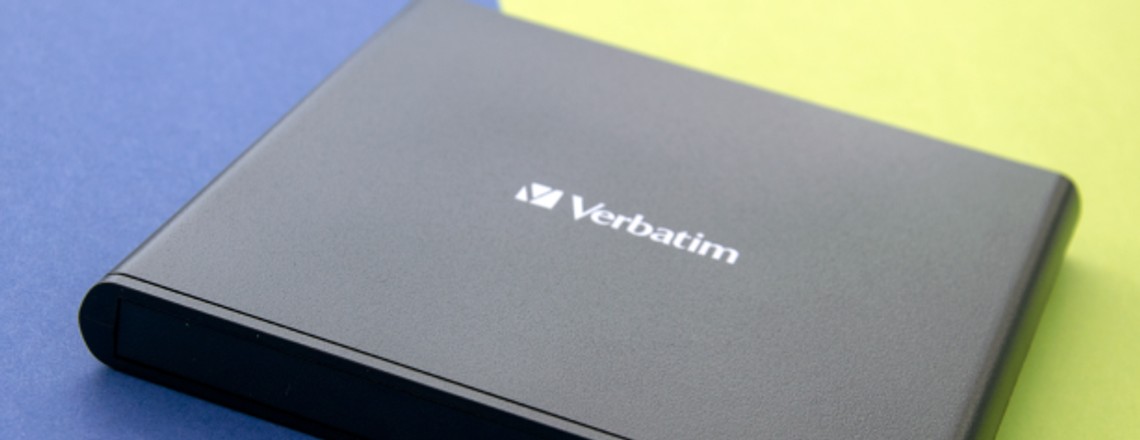 Verbatim externer CD/DVD-Brenner im Test: gut und günstig