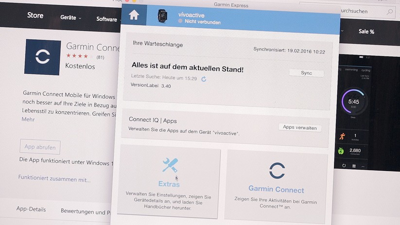Die für PC und Mac erhältliche Software erfüllt ihren Zweck. Für eine Auswertung der Daten wird der Nutzer jedoch ins Web-Interface geschickt.