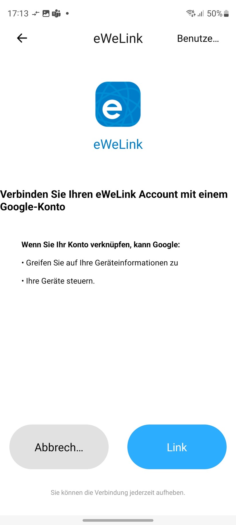 Sonoff Zigbee TRV: Die Koppelung mit Amazon Alexa und Google Assistant hat zwar prinzipiell funktioniert, doch beide Sprachassistenten haben das Sonoff-Thermostat nicht gefunden.