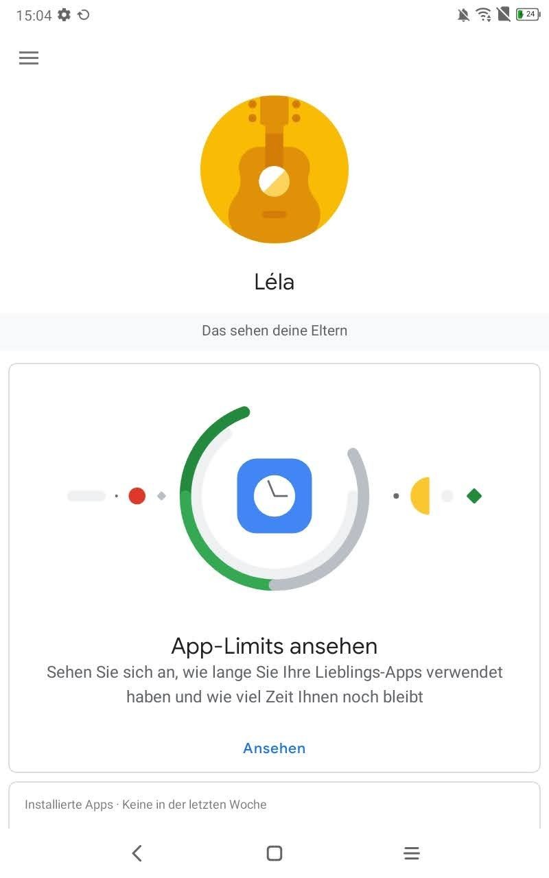 Family Link Einrichtung