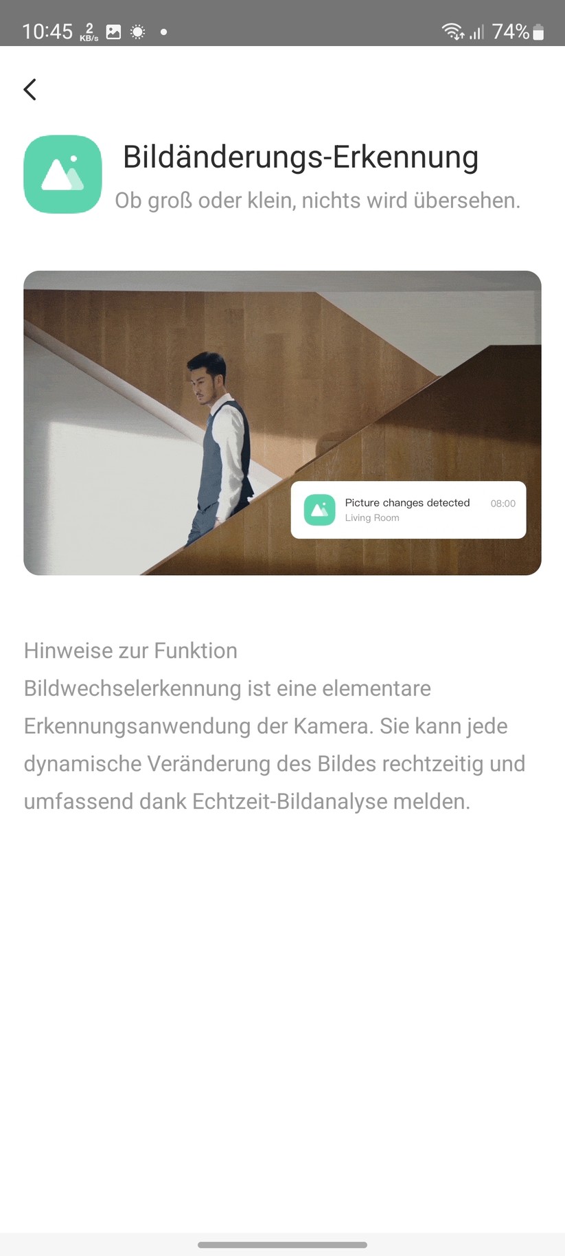 Ezviz C8W Pro 2K: Einstellungen