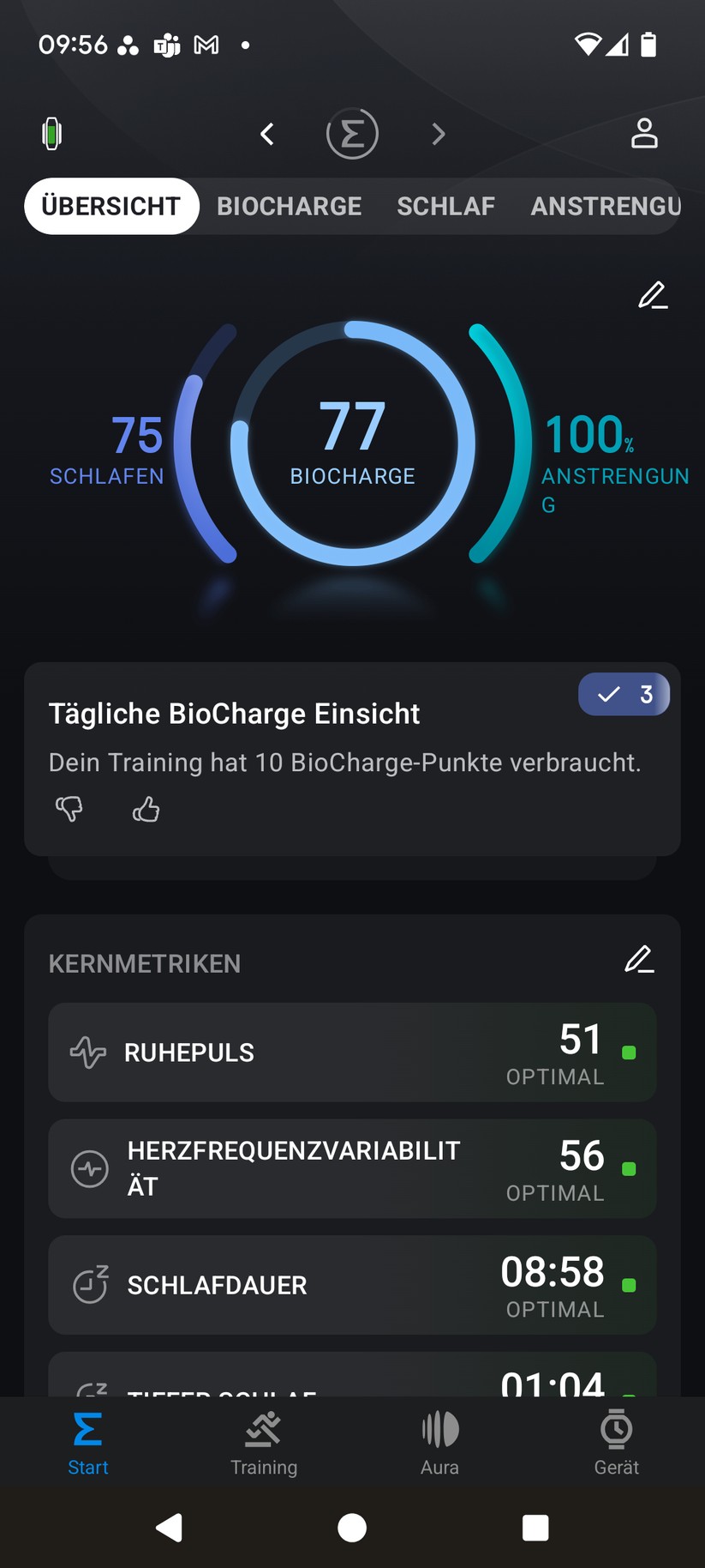 Amazfit Helio Strap - Bilder App 