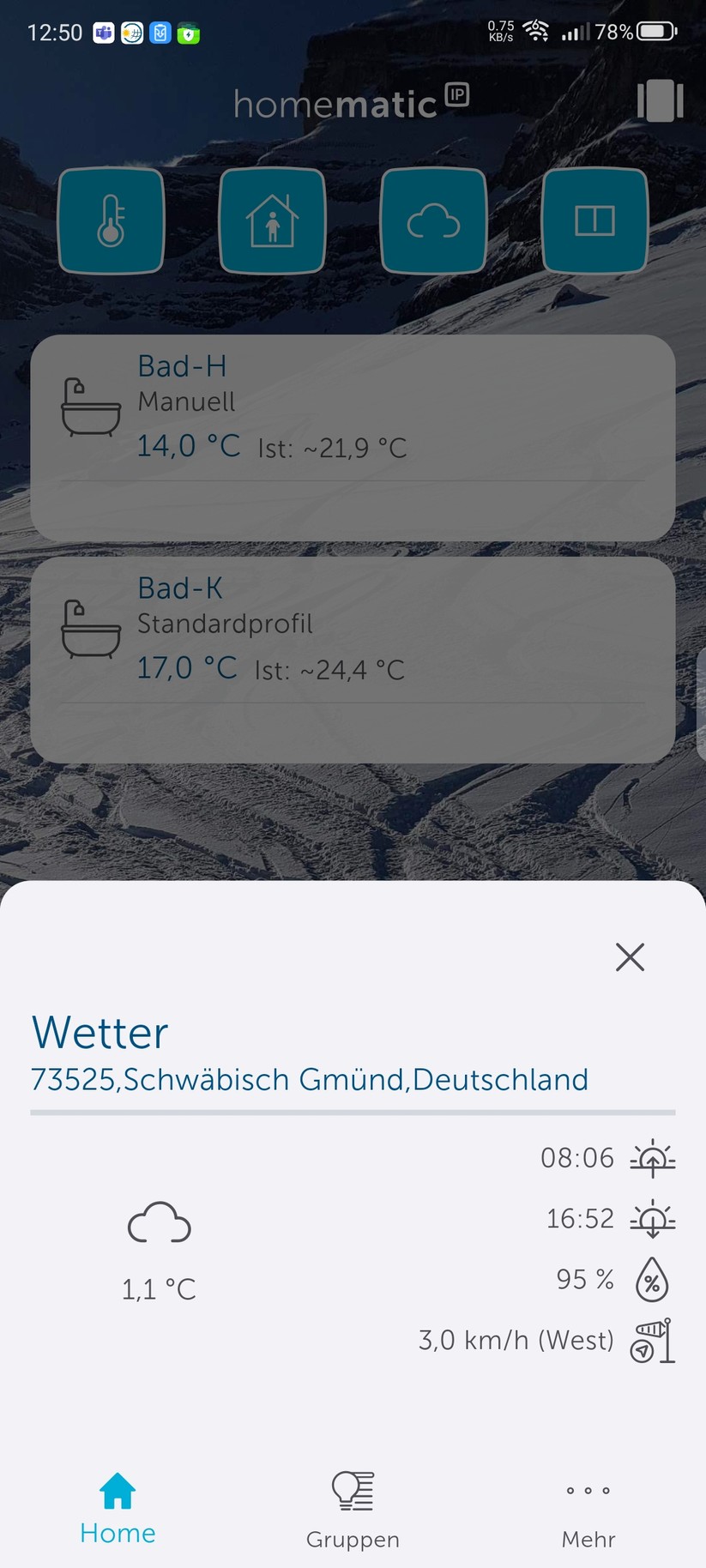 Einstellungen, Heizpläne, Automatisierung mit Fenstersensor