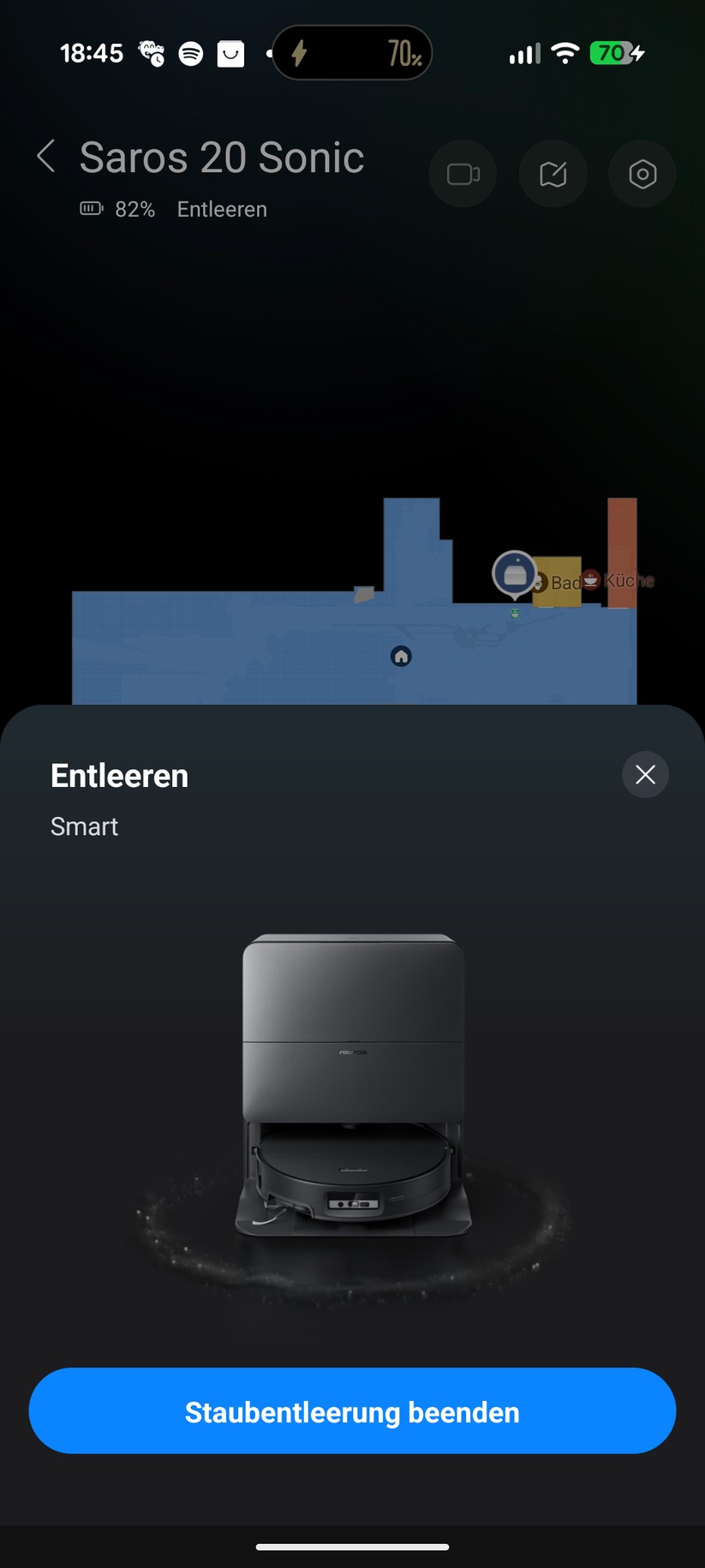 Roborock Saros 20 Sonic – App & Einrichtung