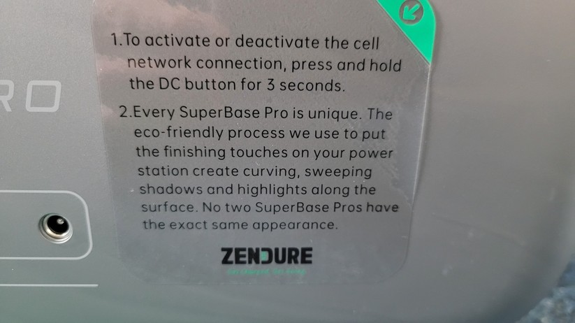 Zendure Superbase Pro: 4G-Aktivierung