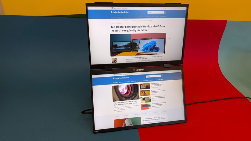 Verbatim Portable Dual Monitor Essentials – Bilderstrecke