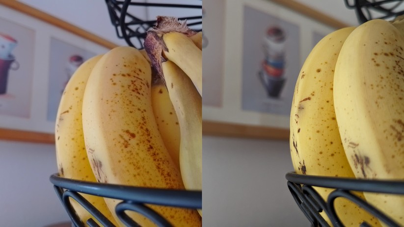 Nokia G22 (links) vs. Pixel 6 Pro (rechts)