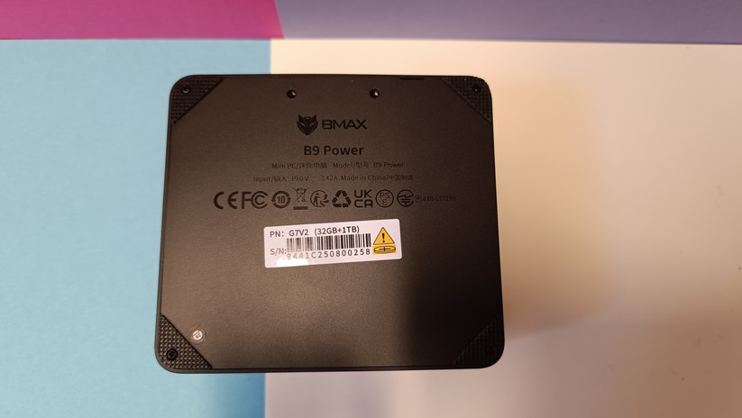 Bmax B9 Power – Unterseite