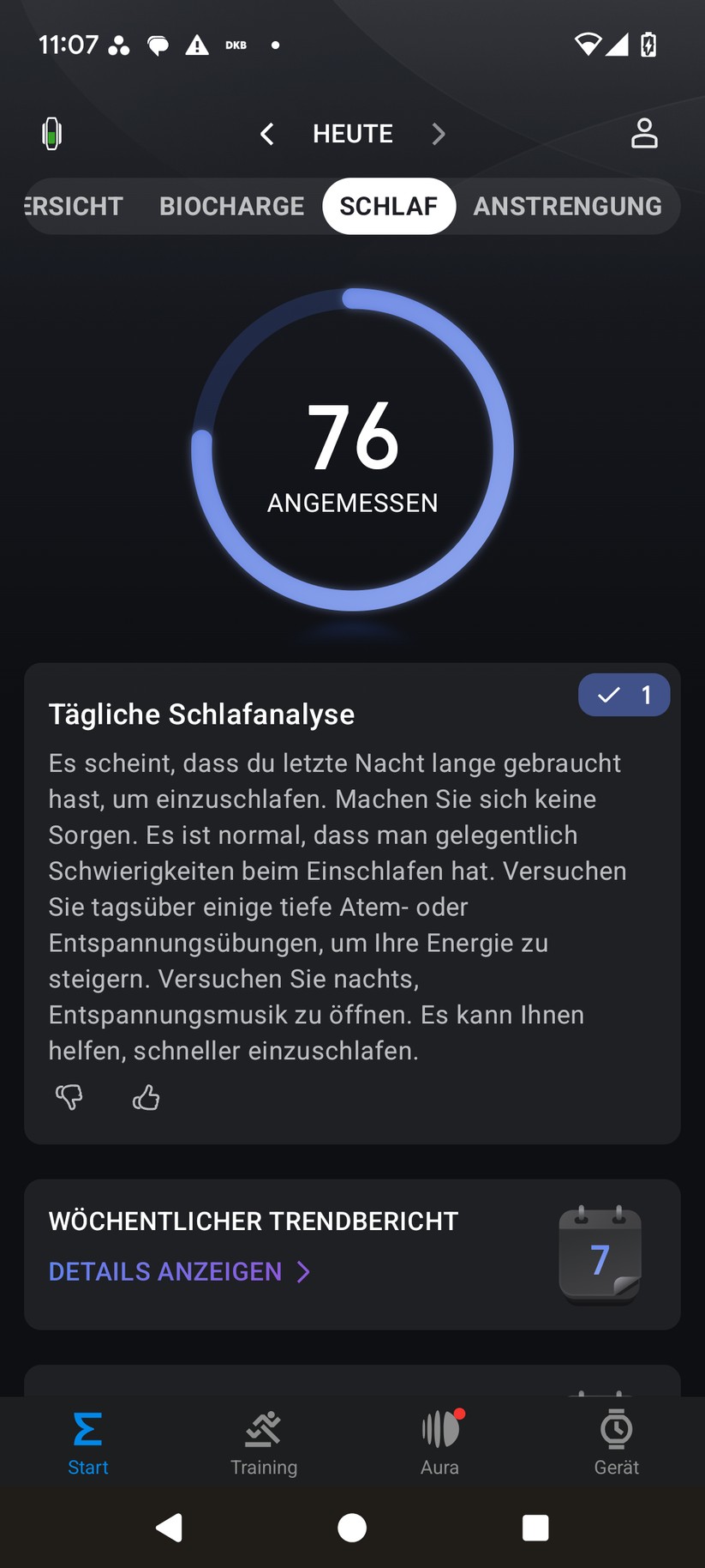 Amazfit Helio Strap - Bilder App 