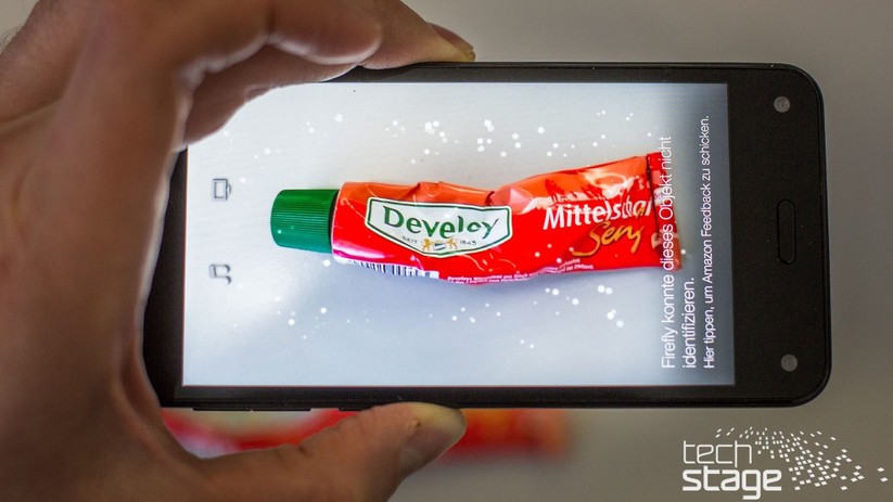 Schwärmt aus, kleine Glühwürmchen. Diese Tube Senf, die zugegebenermaßen auch ein bisschen verknittert ist, erkennt Firefly nicht. Dann muss ich Nachschub wohl doch im Supermarkt und nicht bei Amazon kaufen.