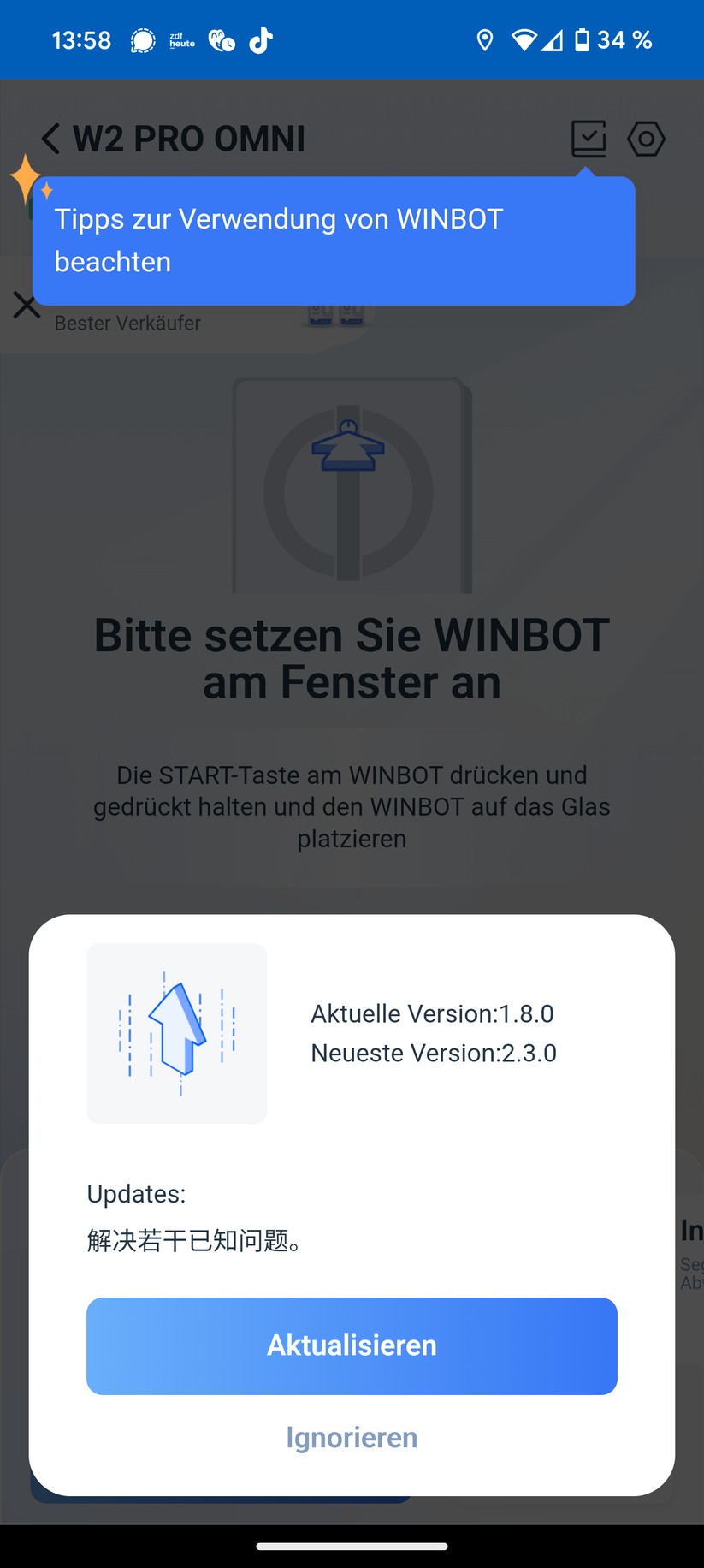 Ecovacs W2 Pro Omni – Praxiseinsatz & App