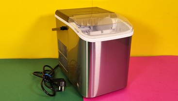 Eiswürfelmaschine Sweetcrispy im Test: über 10 kg Eis pro Tag für 79 Euro