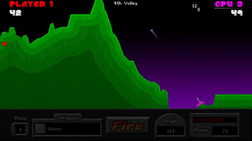 Pocket Tanks – Screenshot