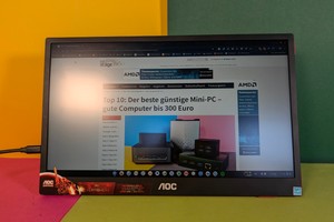 Mobiler Monitor AOC 16G3 im Test