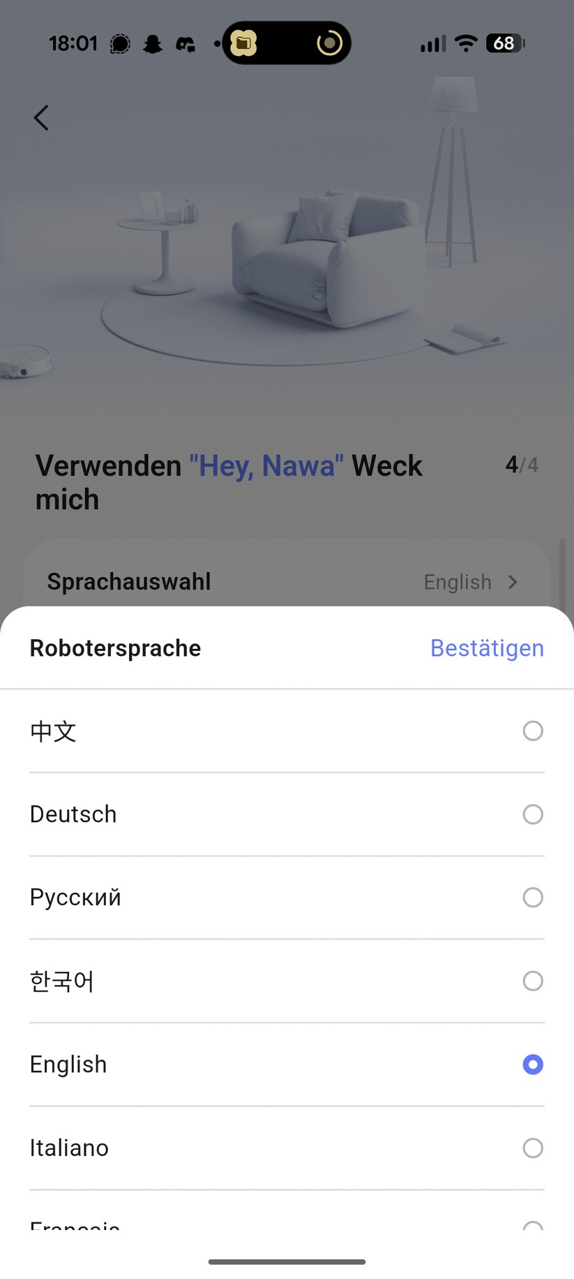 Narwal Freo 20 – App & Einrichtung