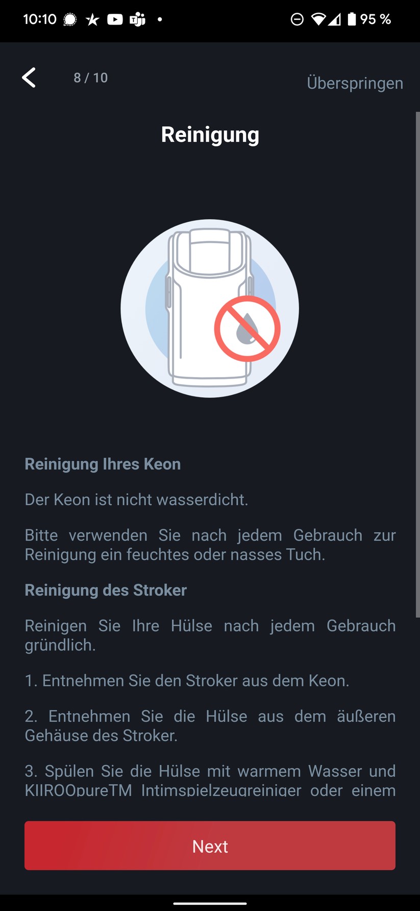 Feelconnect 3: So sieht die App aus