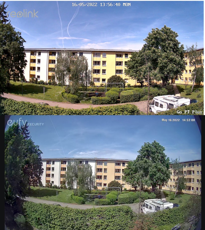 Reolink Go PT Plus: Bei Tag liefert die Kamera detailreiche Bilder.