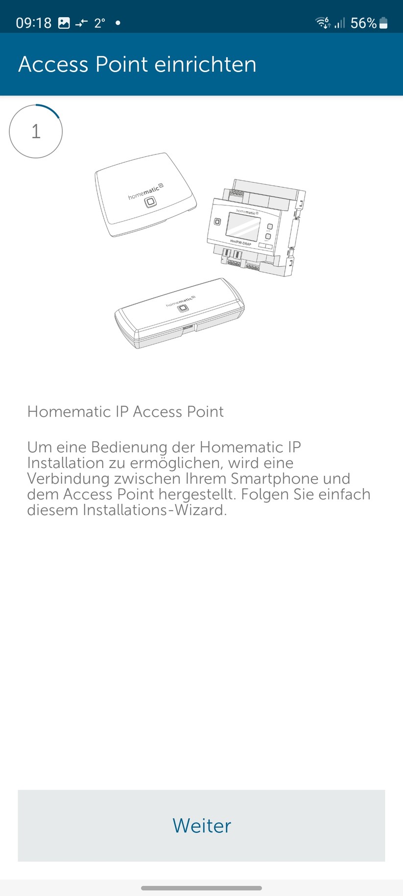 Homematic IP Home Control Access Point: Einrichtung