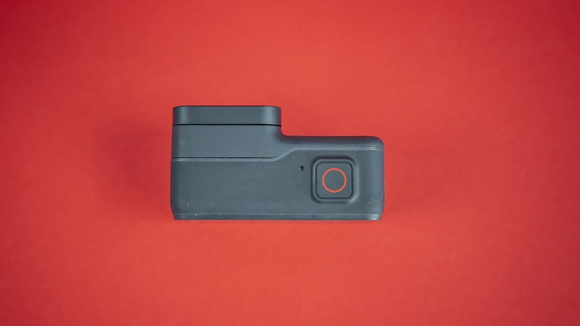 Auswahl- und Aufnahmetaste der Gopro Hero 7 Black