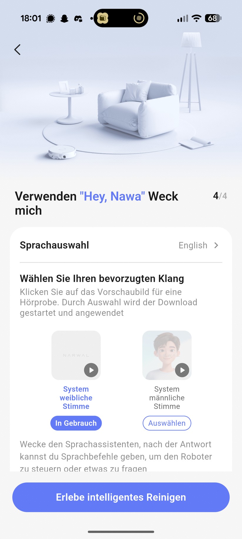 Narwal Freo 20 – App & Einrichtung