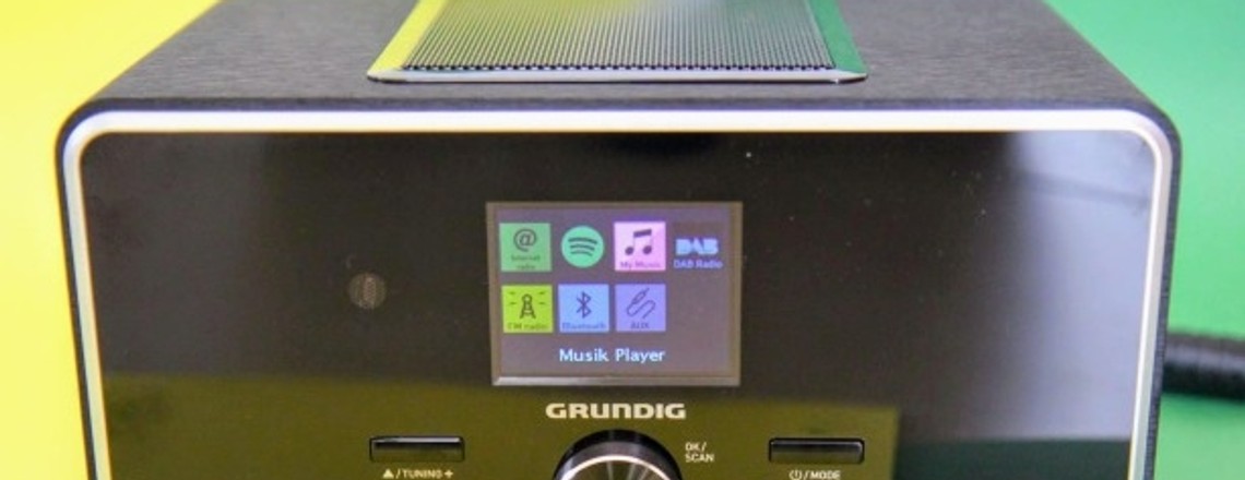 Test Grundig DTR 6000: DAB+, WLAN & Bluetooth für 135 Euro