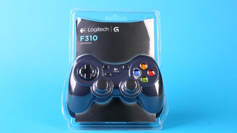 Logitech nutzt eine einfache Blister-Verpackung.