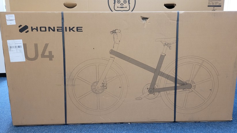 Honbike Uni 4: Lieferumfang und Aufbau