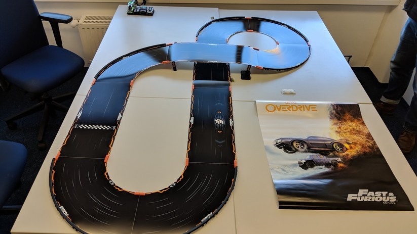 Die Rennstrecke aus der Fast & Furious Edition von Anki Overdrive