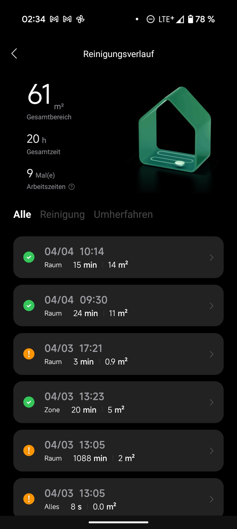 Roborock Saros 10 Screenshot