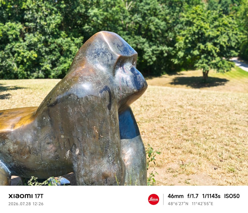 Xiaomi 17T: Porträtmodus mit Hauptkamera /2x Zoom)