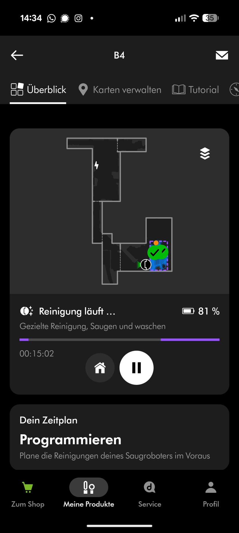 Dyson Spot + Scrub AI – App & Einrichtung