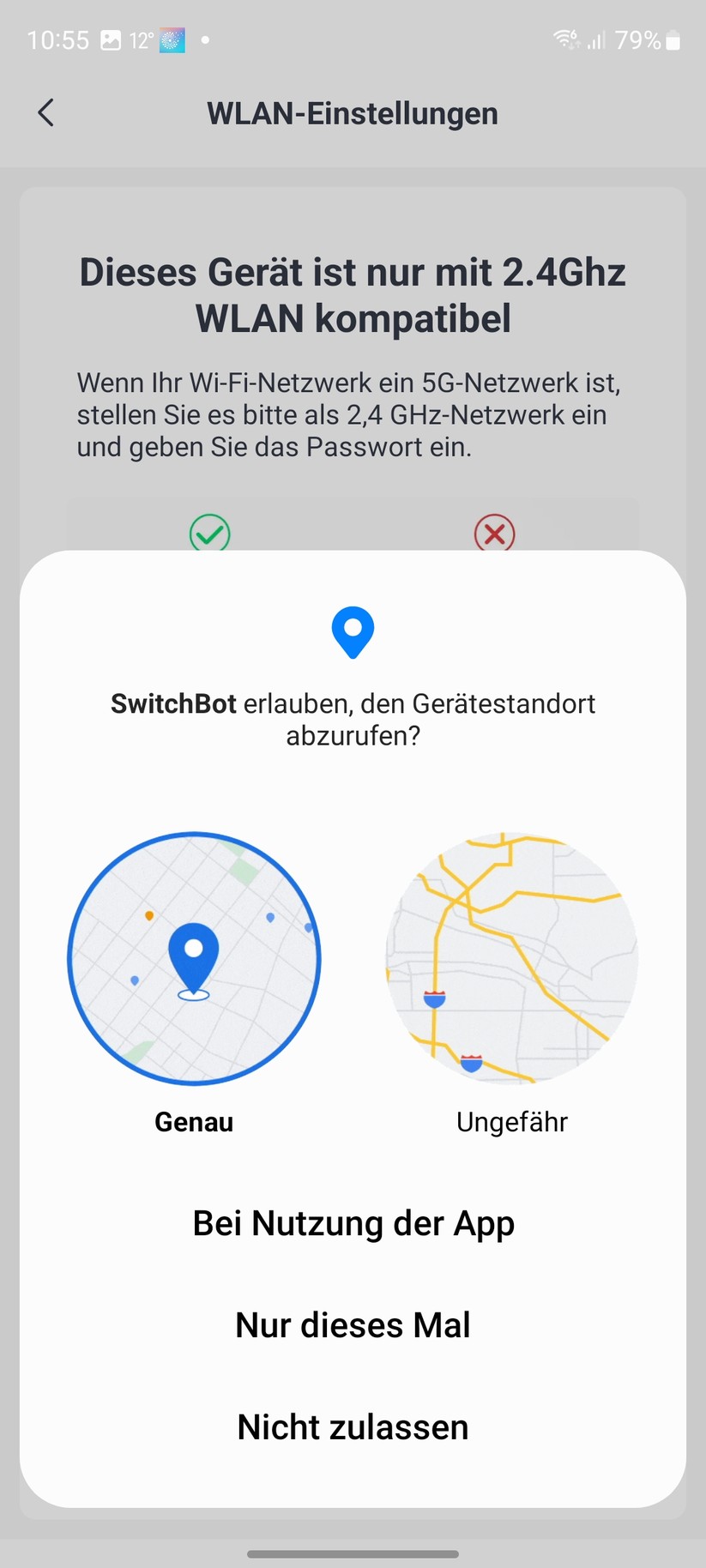 Die Einrichtung der Switchbot-Komponenten erfordert eine Registrierung. Ansonsten ist der Setup-Prozess sehr einfach. Während der Einbindung liefert die App informative Erklärungen, Grafiken und Videos zu den einzelnen Komponenten hinsichtlich Einrichtung, Konfiguration und Betrieb. Vorbildlich.