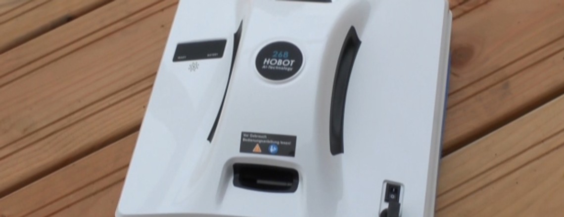 PR-041: intelligenter Fensterputz-Roboter im Test